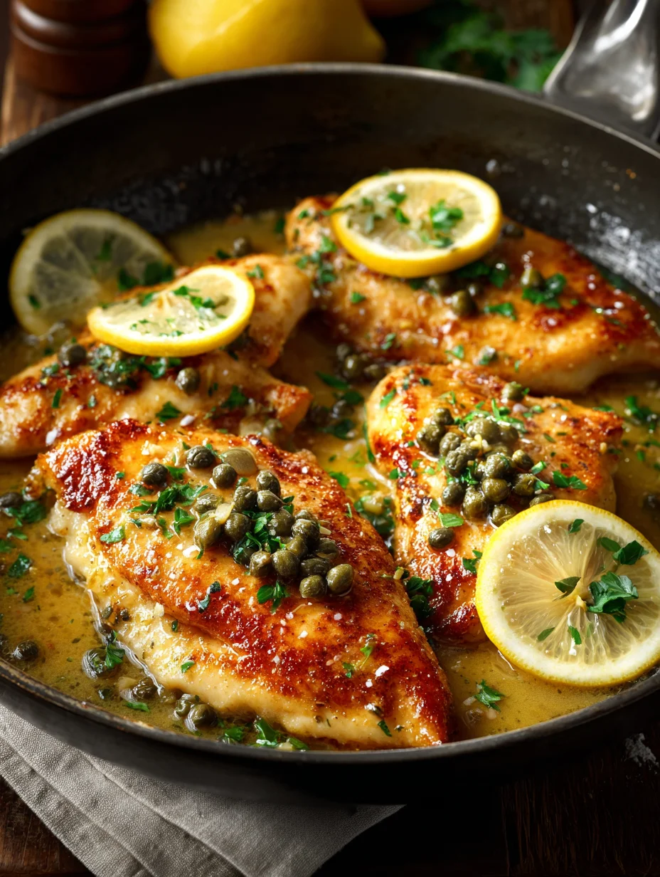 Easy Chicken Piccata: Zesty 20-Minute Weeknight Dinner